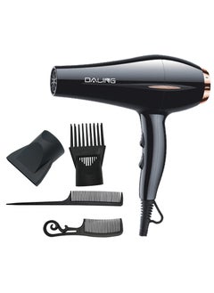 Daling Professional electric hair dryer strong wind negative ion travel 3000w hot and cold wind  - Image 1