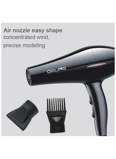 Daling Professional electric hair dryer strong wind negative ion travel 3000w hot and cold wind  - Image 4