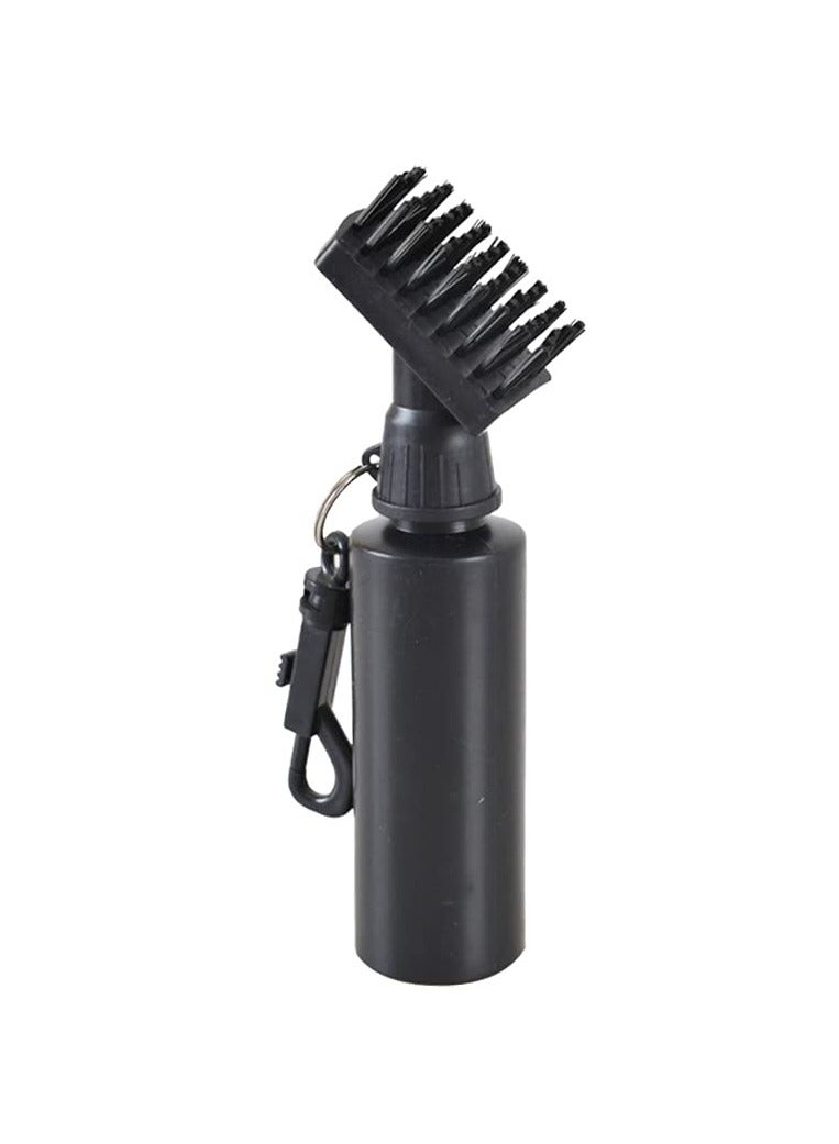Generic Professional Golf Club Cleaning Brush, Groove Cleaner, Golf Clean Accessories for Golf Ball Club Wet Scrub, Professional Golfs Club Cleaning Brush Water Dispenser Cleaner (Black) - Image 1