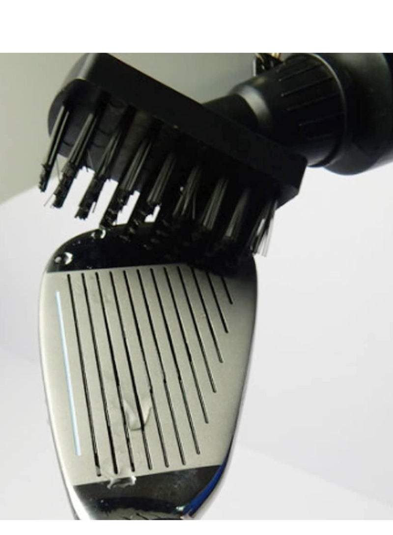 Generic Professional Golf Club Cleaning Brush, Groove Cleaner, Golf Clean Accessories for Golf Ball Club Wet Scrub, Professional Golfs Club Cleaning Brush Water Dispenser Cleaner (Black) - Image 5