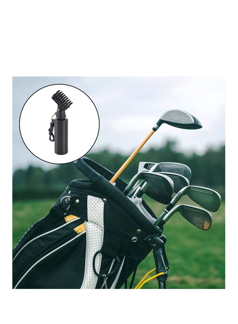 Generic Professional Golf Club Cleaning Brush, Groove Cleaner, Golf Clean Accessories for Golf Ball Club Wet Scrub, Professional Golfs Club Cleaning Brush Water Dispenser Cleaner (Black) - Image 4