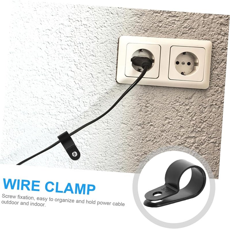 TIDTALEO 50 قطعة مشابك كابلات مثبتات حائطية لتنظيم الأسلاك - Image 5
