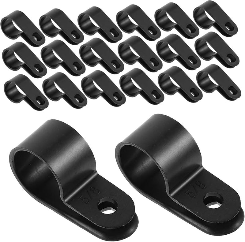 TIDTALEO 50 قطعة مشابك كابلات مثبتات حائطية لتنظيم الأسلاك - Image 2