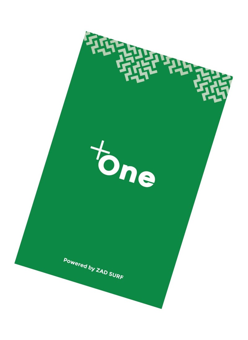 Zad Surf - Green Engraved Metal Business Card (+ One ) Zad Surf for Instant Contact and Social Media iOS and Android - Image 1