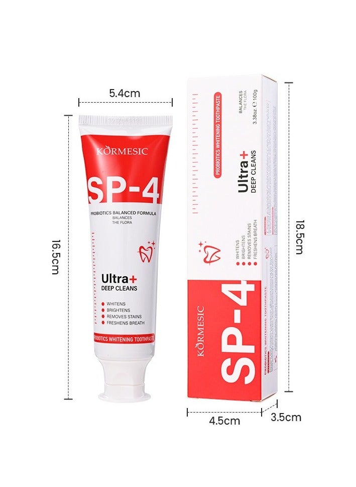 Kormesic معجون الأسنان التبييض البروبيوتيك 100 جرام-التبييض الطبيعي - Image 2