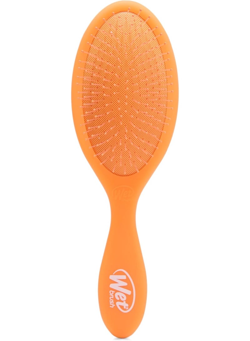 Wet Brush Original Detangler Hair Brush – IntelliFlex Bristles for All Hair Types – Wet & Dry Use - Orange - Image 1