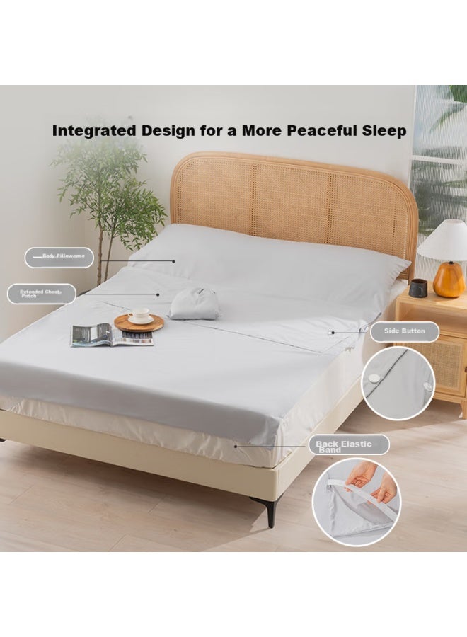 JD.com Jd Jingzao Skin-friendly Dirt-proof Sleeping Bag For Travel, Hotel, Business Trips, Convenient Non-disposable Anti-dirt Bed Sheet And Duvet Cover, Double Size 180cm - Image 5