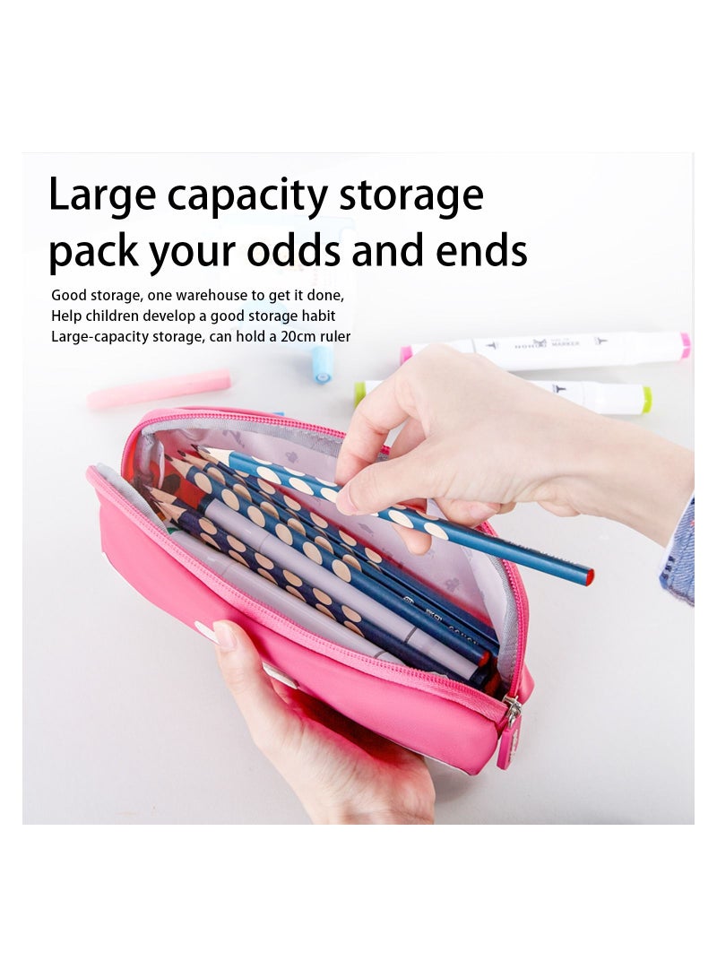 Nohoo Pencil Bag - Rose Red - Image 2