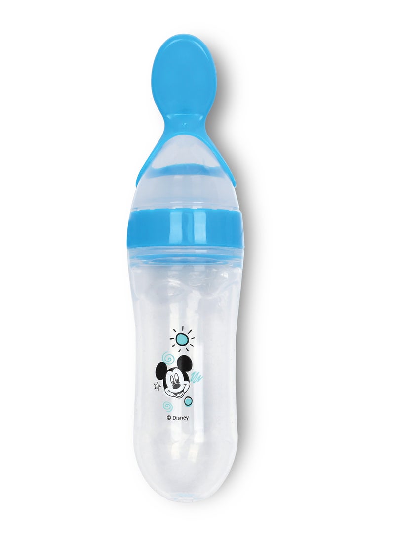 Disney - Mickey Mouse Silicone Baby Food Dispensing Spoon 3Oz, 6 Months+ - Image 1
