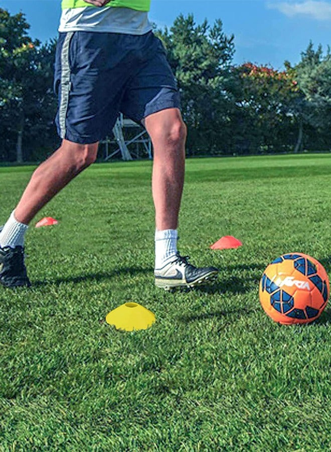 DUNISO Speed & Agility Training Set, Resistae Parachute &  Agility Speed Ladder, Steel Stakes, Disc Cones or Football Soccer Training Aid - Image 5