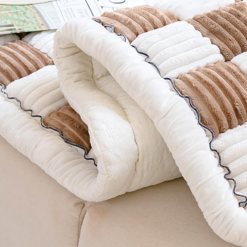 HOMEREFROM Pet Couch Cover for Sofa, Dog Cover for Couch, Washable Pet Couch Covers for Large Dogs, Anti-Slip Dog Bed Mat for Couch (27x59 inch, Dark Coffee) - Image 2