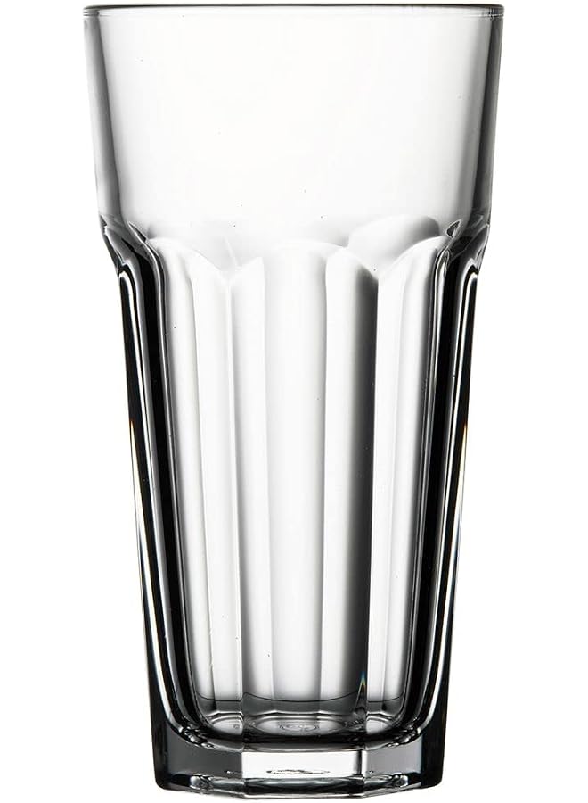 S-TOP Glass Casablanca Tempered Long Glass 3 Pieces, Clear - Image 1