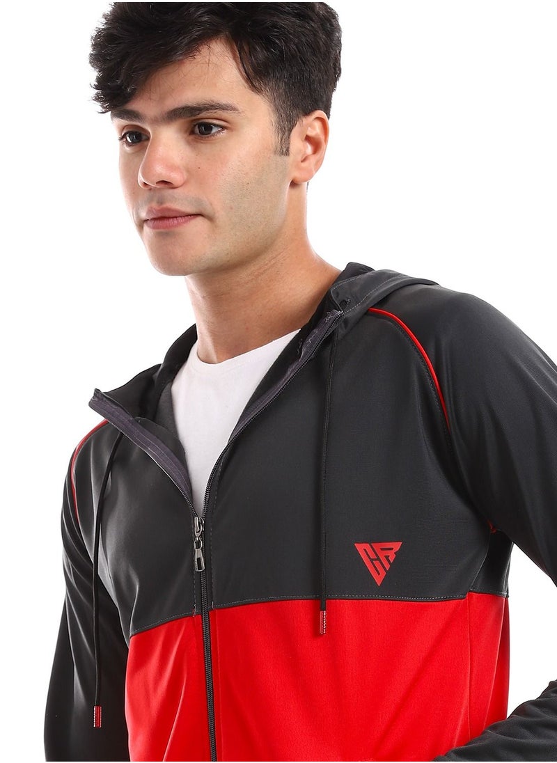 Caesar Hoodie With Pants Training Suit And Lined Design  - Image 3