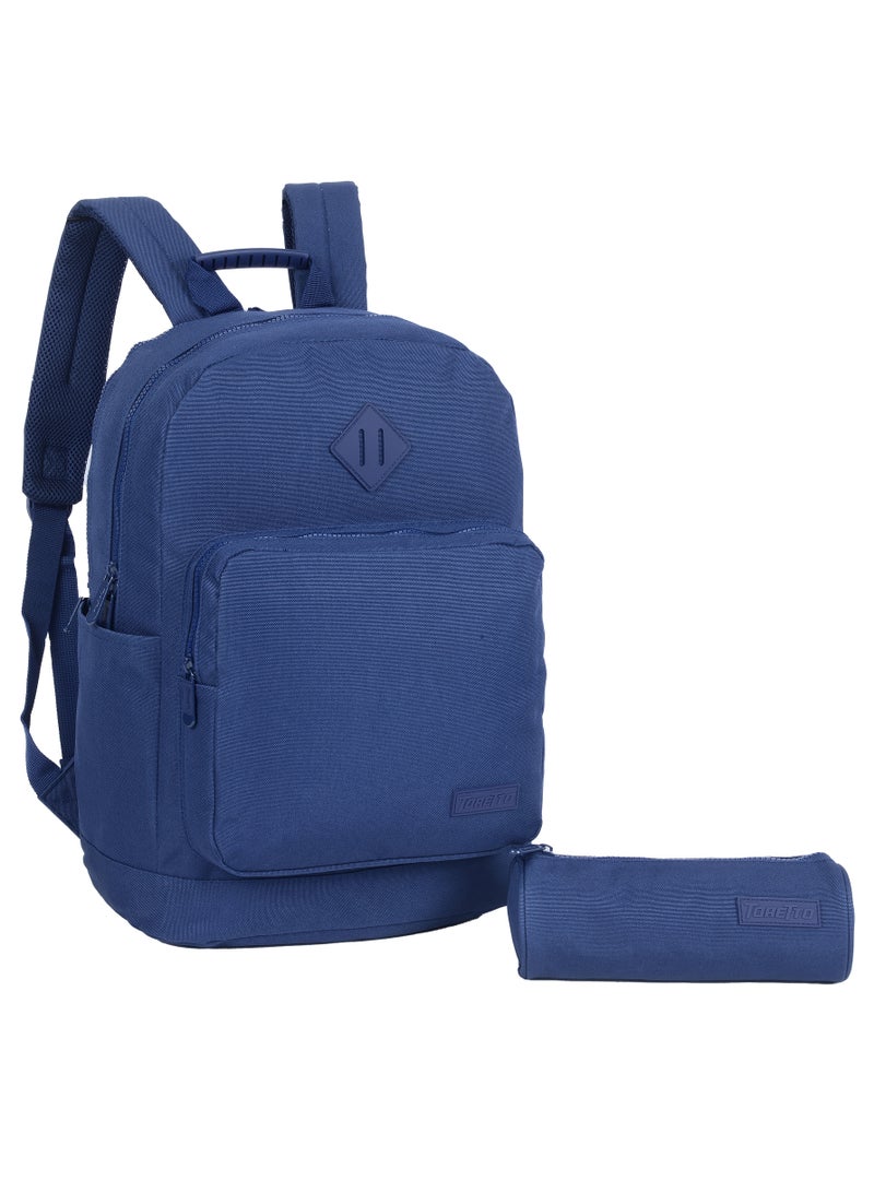 توريتا شنطة أطفال مدرسية من Toretto مع مقلمة – واسعة ومريحة – مناسبة لجميع الأعمار - Image 1