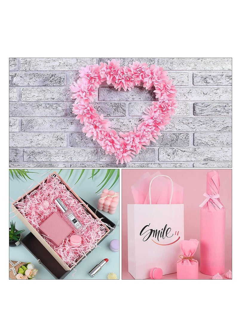 Premify Pink Tissue Wrapping Paper, 60 Sheets of 50 x 70cm Tissue Paper for T-Shirt, Dress, Abayas Wrapping, Birthday Gift Wrap, DIY Packaging, Wedding Decoration, Crafts etc - Image 5