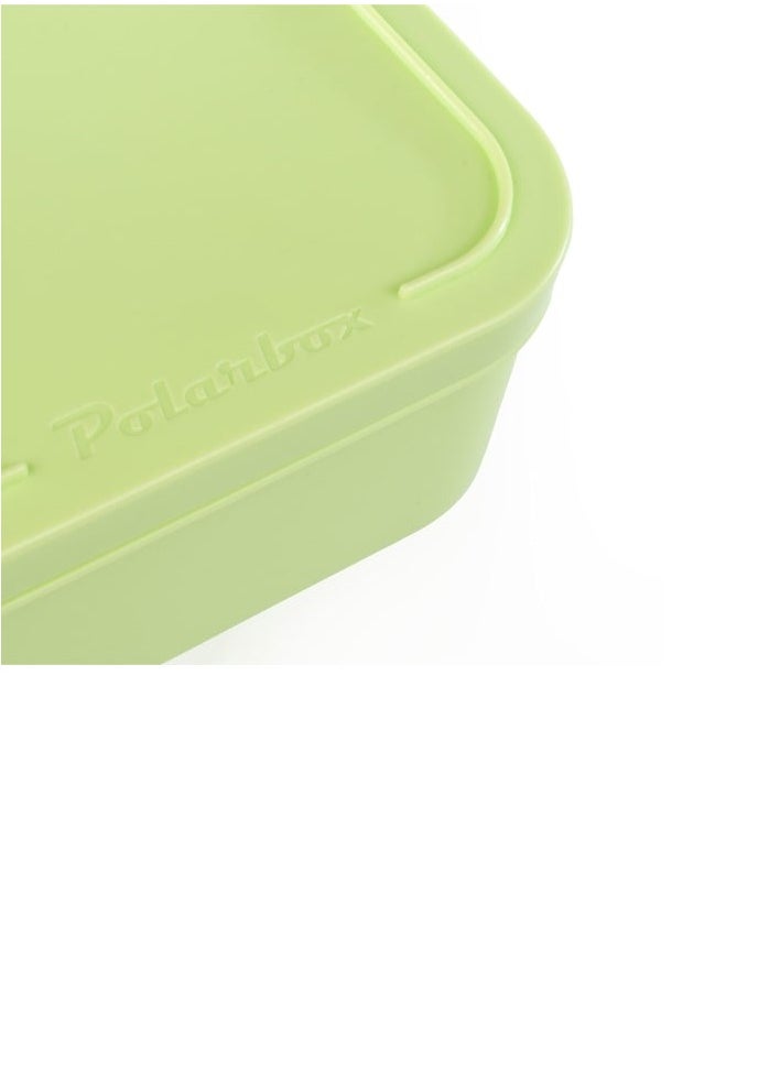 Polarbox Polarbox 6L Summer Pop Cooler Bag – Lime & Lilac | Insulated Lunch Bag with 2 Stackable Containers | Stylish Thermal Picnic & Beach Cooler  - Image 4
