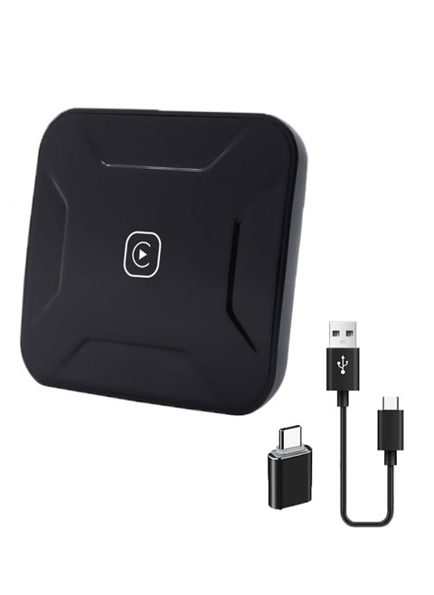 Wireless CarPlay & Android Auto Adapter - Plug and Play for AirPlay Image & Android Image, CarPlay Al Box