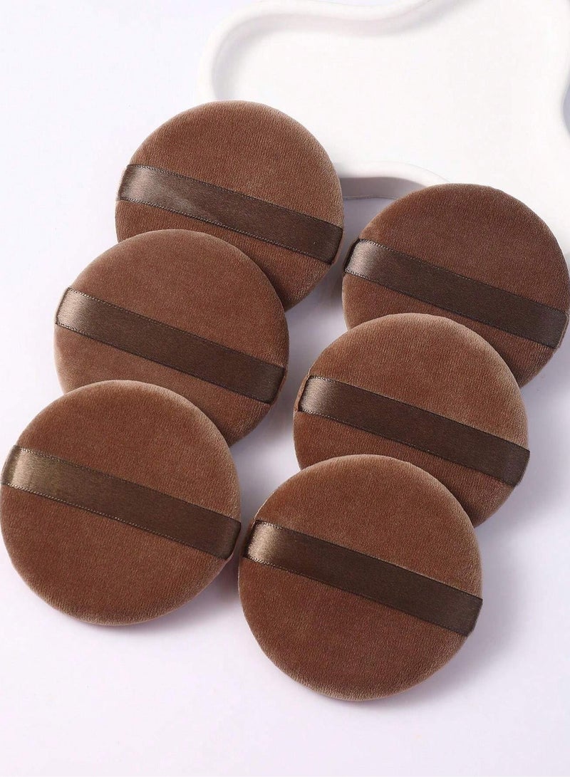 Generic Makeup sponges – Set of 6 pieces designed for smooth and even blending of powder and foundation on the skin. Washable and reusable for long-term use.  - Image 5
