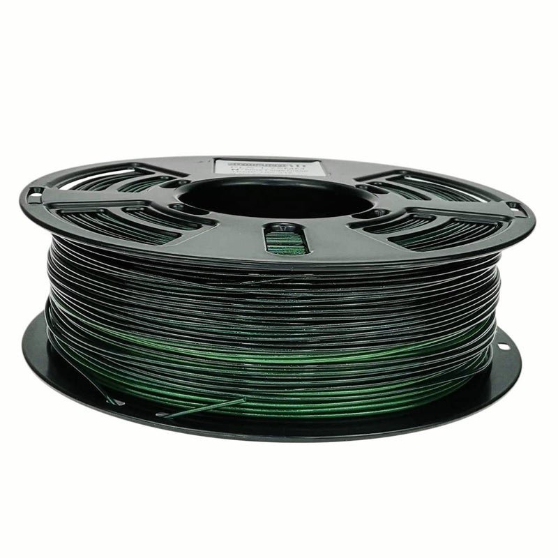 Stronghero3D PLA 3D Printer Filament 1.75mm,Sparkling Glitter Chameleon,Color Change with Angel,Galaxy starly,Green Black Filament,1kg(2.2lbs) Accuracy +/-0.05mm for ender3 Cr10 Sovol - Image 4