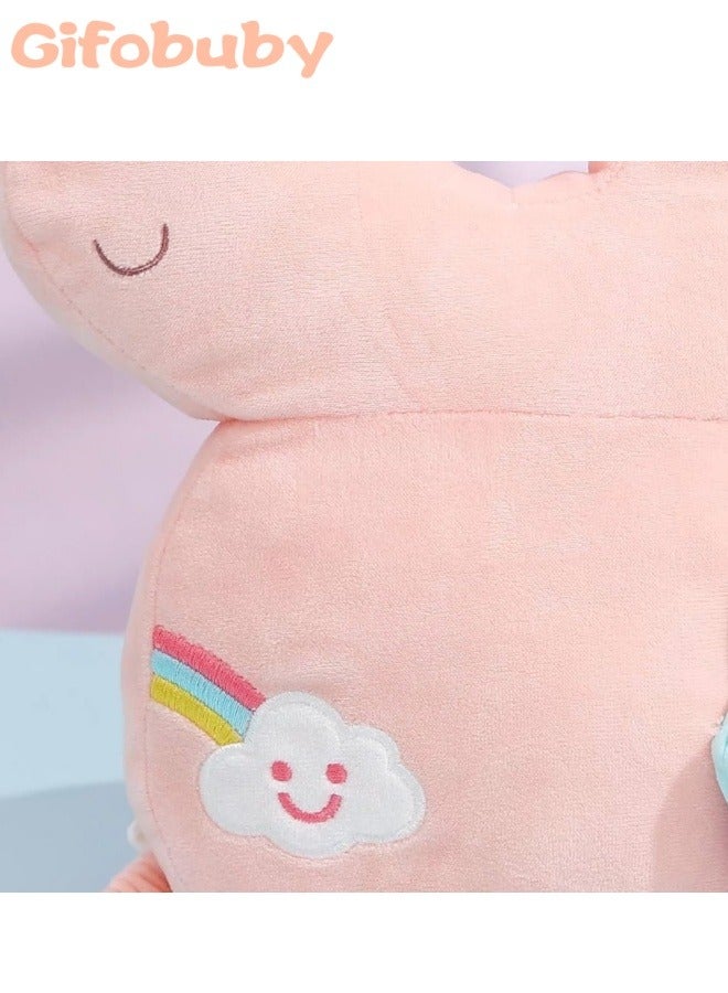 Gifobuby Unicorn Baby Backpack Pillow Baby Head Protection Pillow Pad Toddler Headrest Pillow Baby Neck Wings Nursing Drop Resistance Cushion Baby Toy Pillow  - Image 5