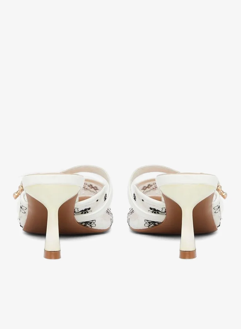 Styli  Embroidered Pointed Toe Shoes for Women | Best Price UAE
