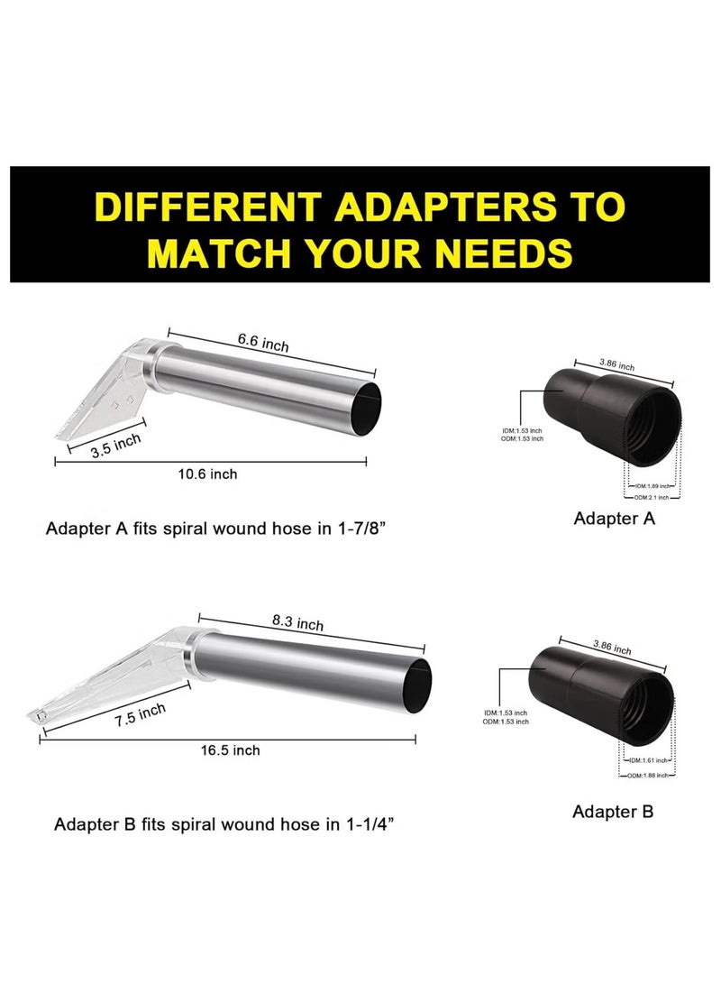 Ailily Carpet Cleaning Vac Extractor Attachment-Tool - Cleaning Vacuum Clear Upholstery Car Detailing Turn Vac into an Extractor（Big） - Image 2