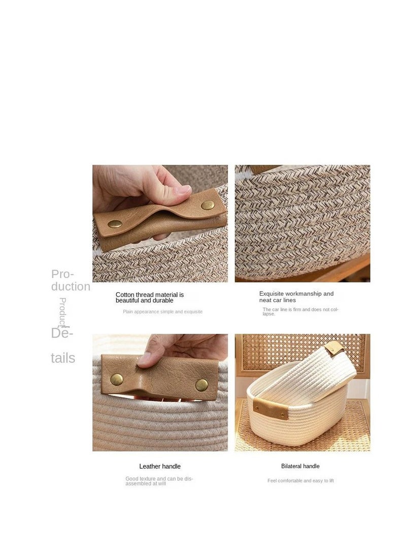 Generic Cotton Rope Storage Basket  - Image 3