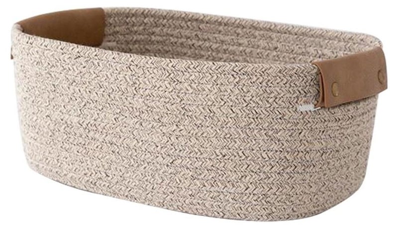 سلة تخزين من الحبال القطنية - Image 1