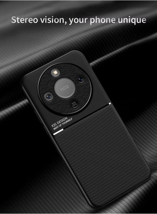 Protective Case Cover For Honor X9d Black High End Business Light Luxury, Mobiles Accessories portector Protection Scratch-Resistant, Shockproof Slim Phone Case - view 4