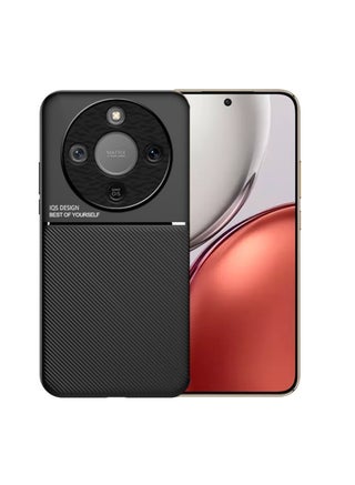 Protective Case Cover For Honor X9d Black High End Business Light Luxury, Mobiles Accessories portector Protection Scratch-Resistant, Shockproof Slim Phone Case - view 2