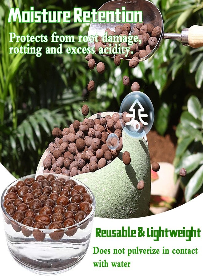 Legigo Organic Expanded Clay Pebbles, 4mm -16mm Light Expanded Clay Aggregate, Natural Clay Pebbles for Hydroponic & Aquaponics Growing, Orchid Potting Mix, Dutch Buckets, Drainage (4LB) - Image 4