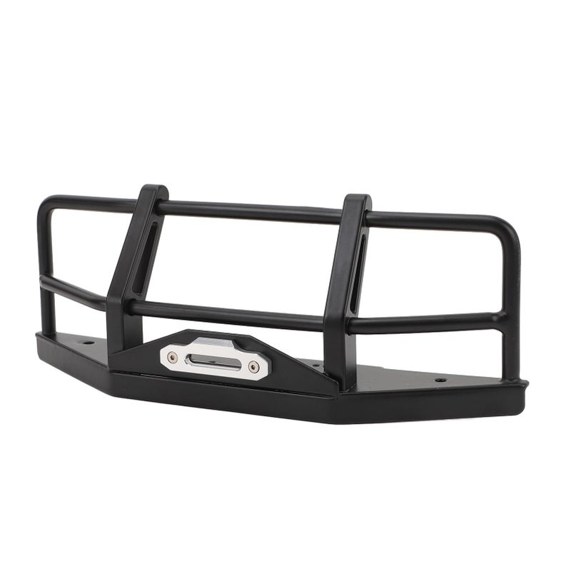 Front Bumper For Axial SCX10 RC Car Impact Stable Easy To Install Black - Image 2