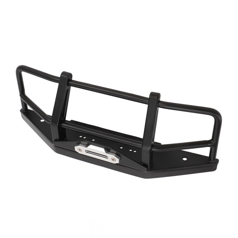 Front Bumper For Axial SCX10 RC Car Impact Stable Easy To Install Black - Image 3