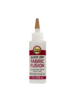 Aleene's Quick Dry fabric Fusion Permanent Fabric Adhesive, 4-Ounce