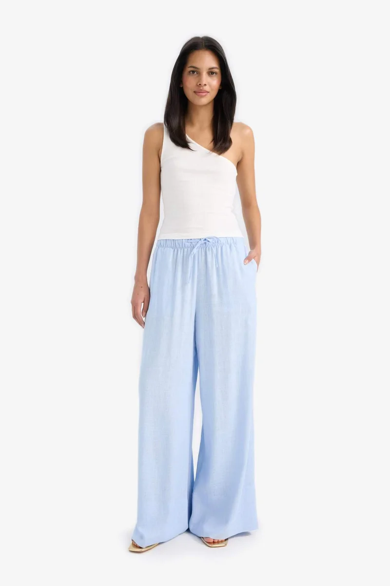 ديفاكتو Slim Fit Camisole One Shoulder Tank Top