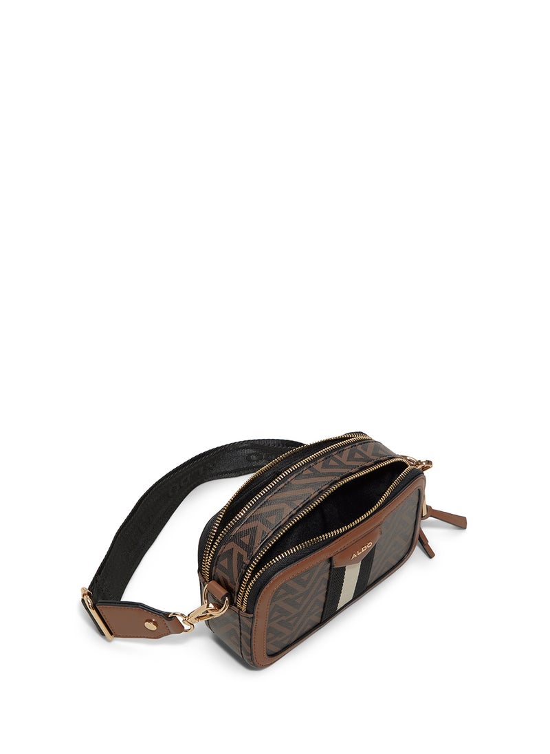 ALDO Logo Detail Zip Through Crossbody  - Image 3