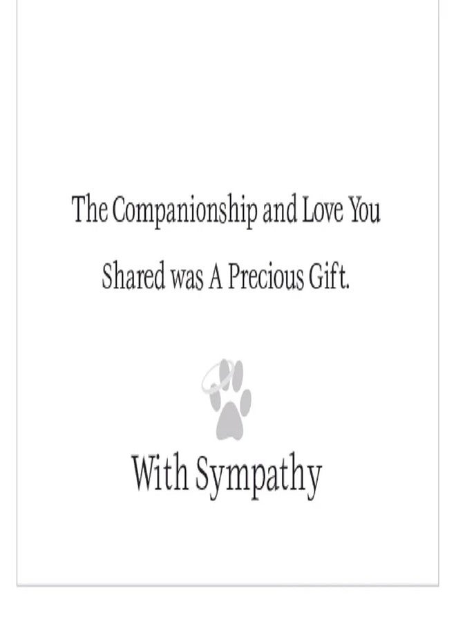 Dog Speak Pet Symphaty Card - Until One Has Loved An Animal - Pet Loss Condolence & Remembrance Card - Image 3