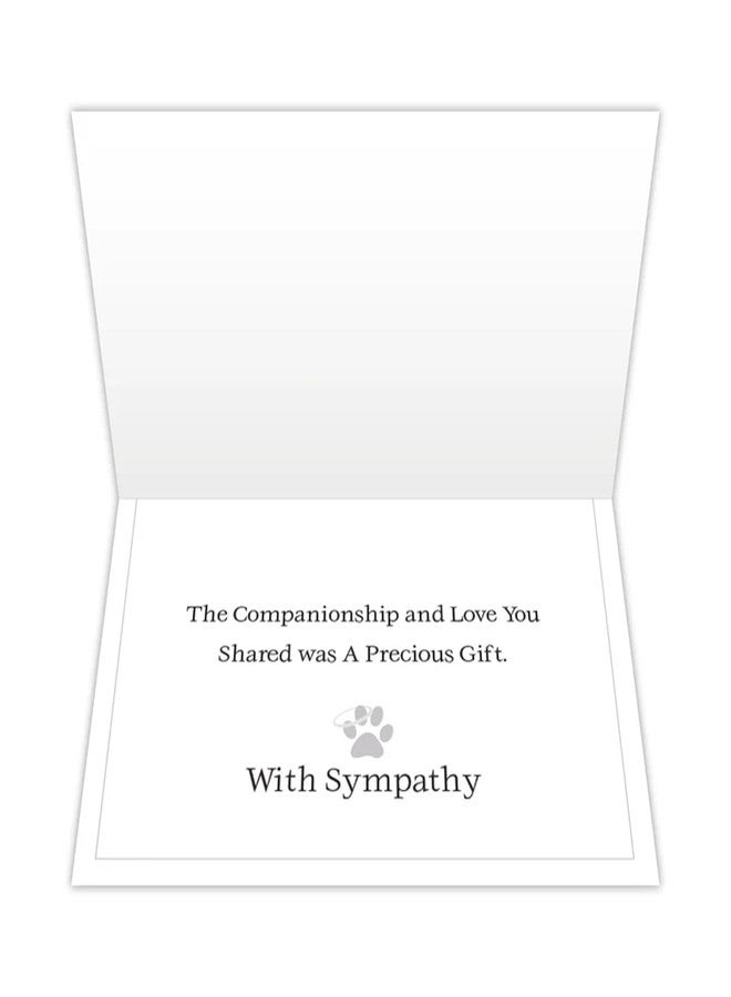 Dog Speak Pet Symphaty Card - Until One Has Loved An Animal - Pet Loss Condolence & Remembrance Card - Image 2