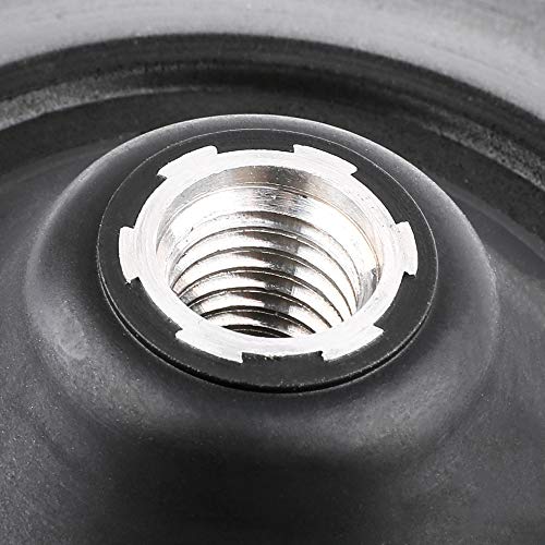 SGCB 6” RO Rotary Flexible Backing Plate, Hook-and-Loop Face 5/8” Thread PU Soft Backing Pad Used On Rotary Polisher Sander for Sanding Polishing Buffing Finishing - Image 3
