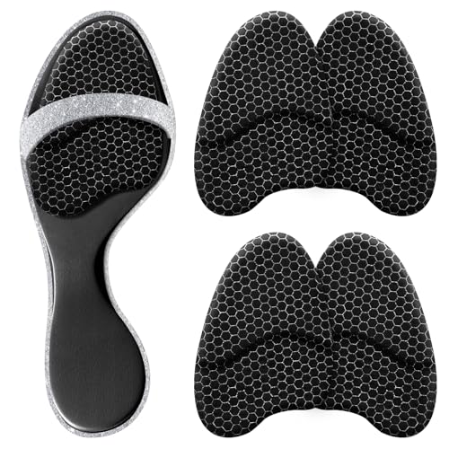 ZAIWOO Metatarsal Pads Women, Ball of Foot Cushions for Women, Heel Inserts for Women, Heel Pads for Shoes, (2 Pairs Foot Pads) High Heel Comfort Pads, Anti Slip, Invisible Design - Image 1
