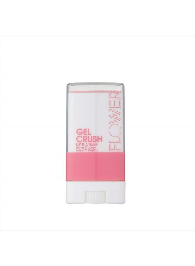 Flower Beauty Lip & Cheek Gel Crush | Cream Blush and Lips Tint in One Portable Multistick | Hydrating Burst of Color | (Strawberry) - Image 1