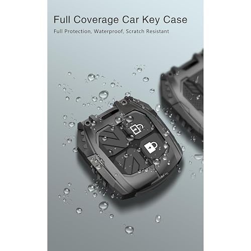 Carloginn Premium Metal Black Transformer Series Soft Silicon Key Cover for Maruti Suzuki (SUZU 1) - Image 5