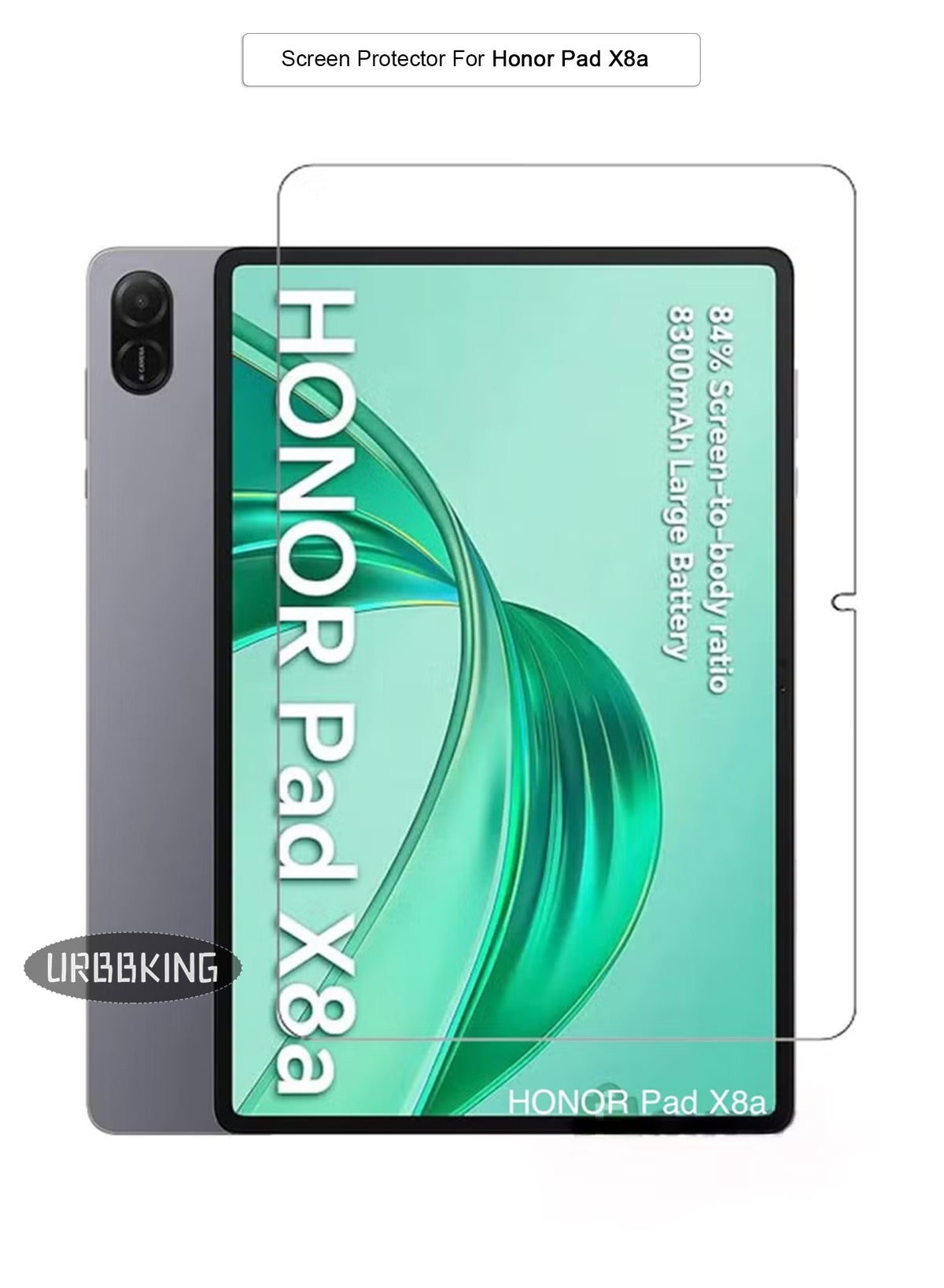 urbbking Urbbking Tempered Glass Screen Protector For Honor Pad X8a Z88CD55C97593982C046DZ