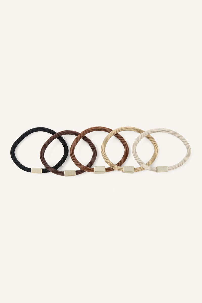DeFacto Multicolour Woman Woman 5 Piece Elastic Hair Clips Casual - Image 2
