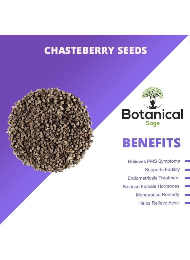 Botanical Sage بذور شجرة العفة للشاي 200 جرام | Vitex Agnus-Castus | فلفل الراهب | مفيد للنساء - Image 5