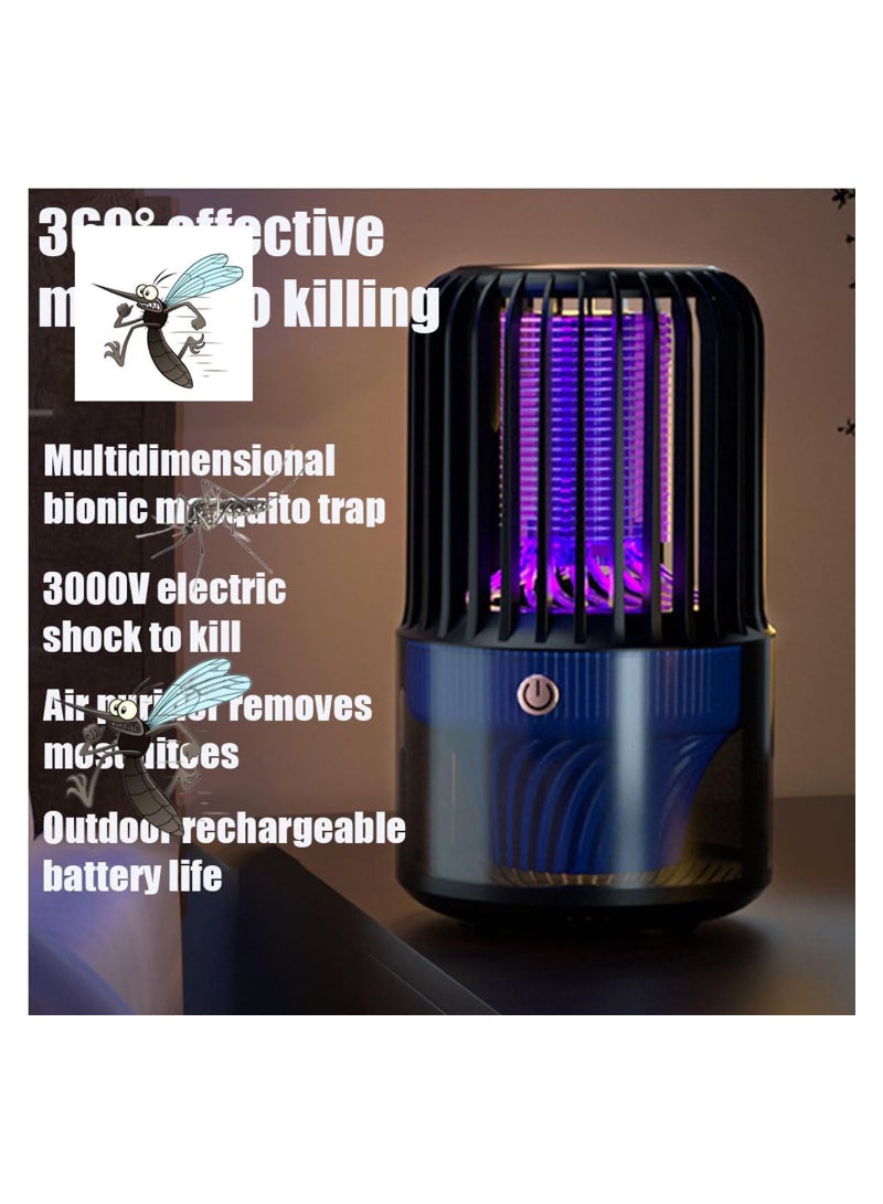 SOLARAE Mozz Guard, Mozzguard Guard Mosquito Zapper, Zap Guardian Bug Zapper, Mozz Guard Mosquito Zapper, USB Charing and Low Noise, Suitable for Home, Camping, Picnic (1pcs) - Image 5