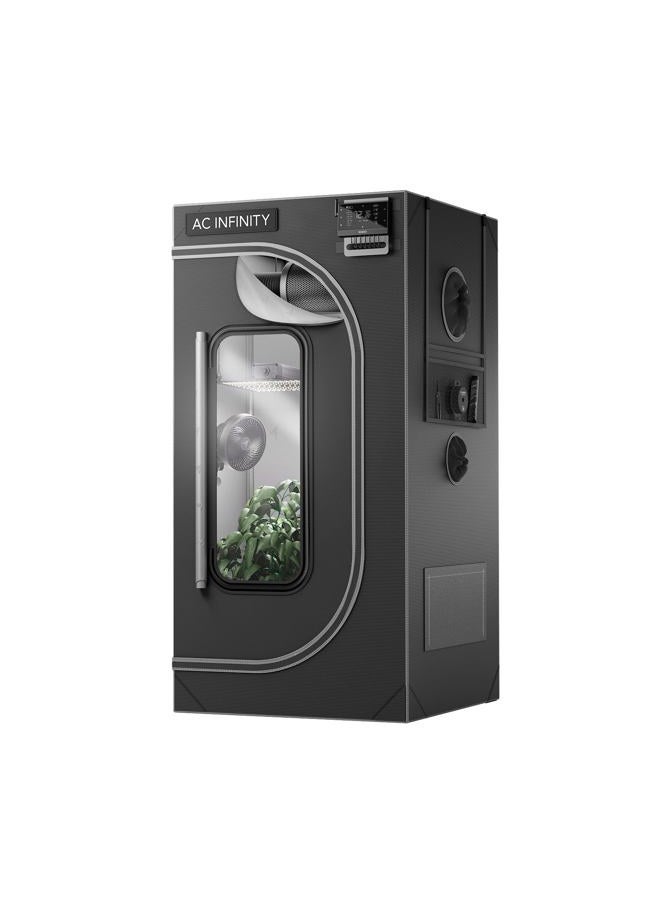 AC Infinity CLOUDLAB 422 Advance Grow Tent, 24”x24”x48” Thickest 1 in. Poles, Highest Density 2000D Diamond Mylar Canvas, 2x2 for Hydroponics Indoor Growing - Image 1