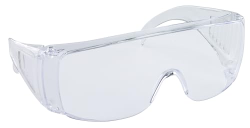 SAS Safety 5120 Worker Bee Safety Glasses - Clear Frame - Clear Lens - Polybag - Image 2