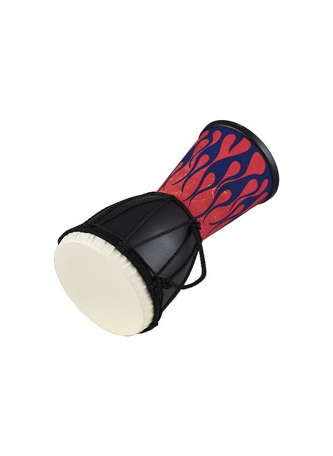Generic 4 Inch African Drum Portable Hand Drum Lightweight Hand Clapping Drum Colorful Pattern Bongo Drum  - Image 2