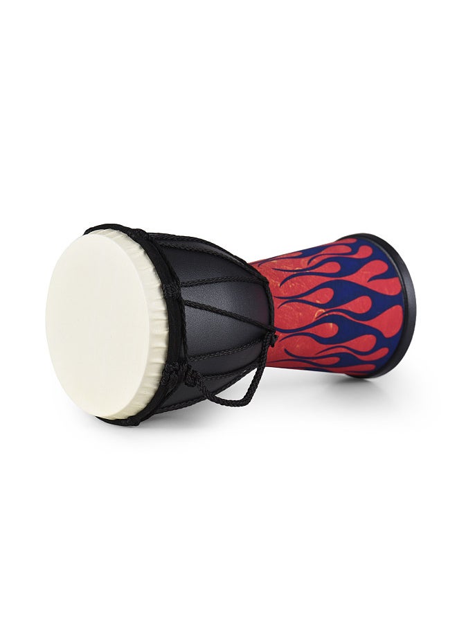 Generic 4 Inch African Drum Portable Hand Drum Lightweight Hand Clapping Drum Colorful Pattern Bongo Drum  - Image 3